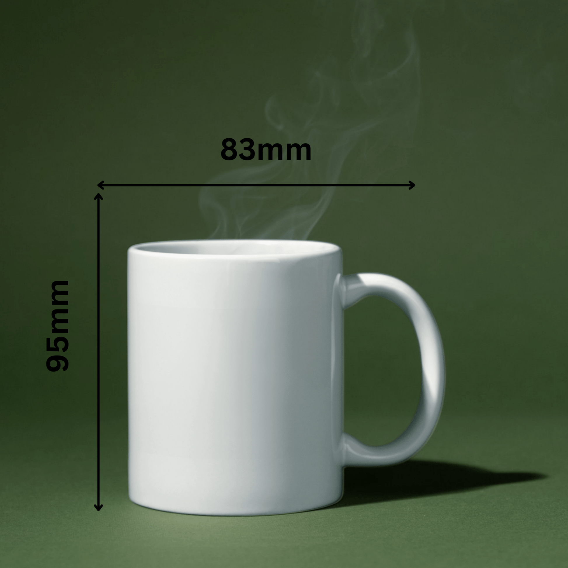 M Alphabet Printed mug - Creazywolfs