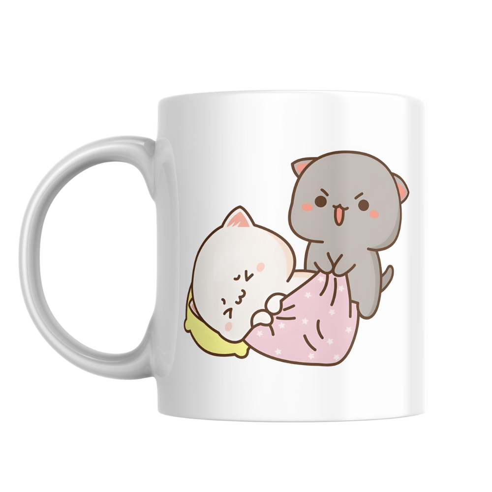 ROMANTIC BUBU DUDU PRINTED MUG - Creazywolfs