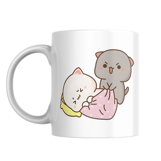 ROMANTIC BUBU DUDU PRINTED MUG - Creazywolfs
