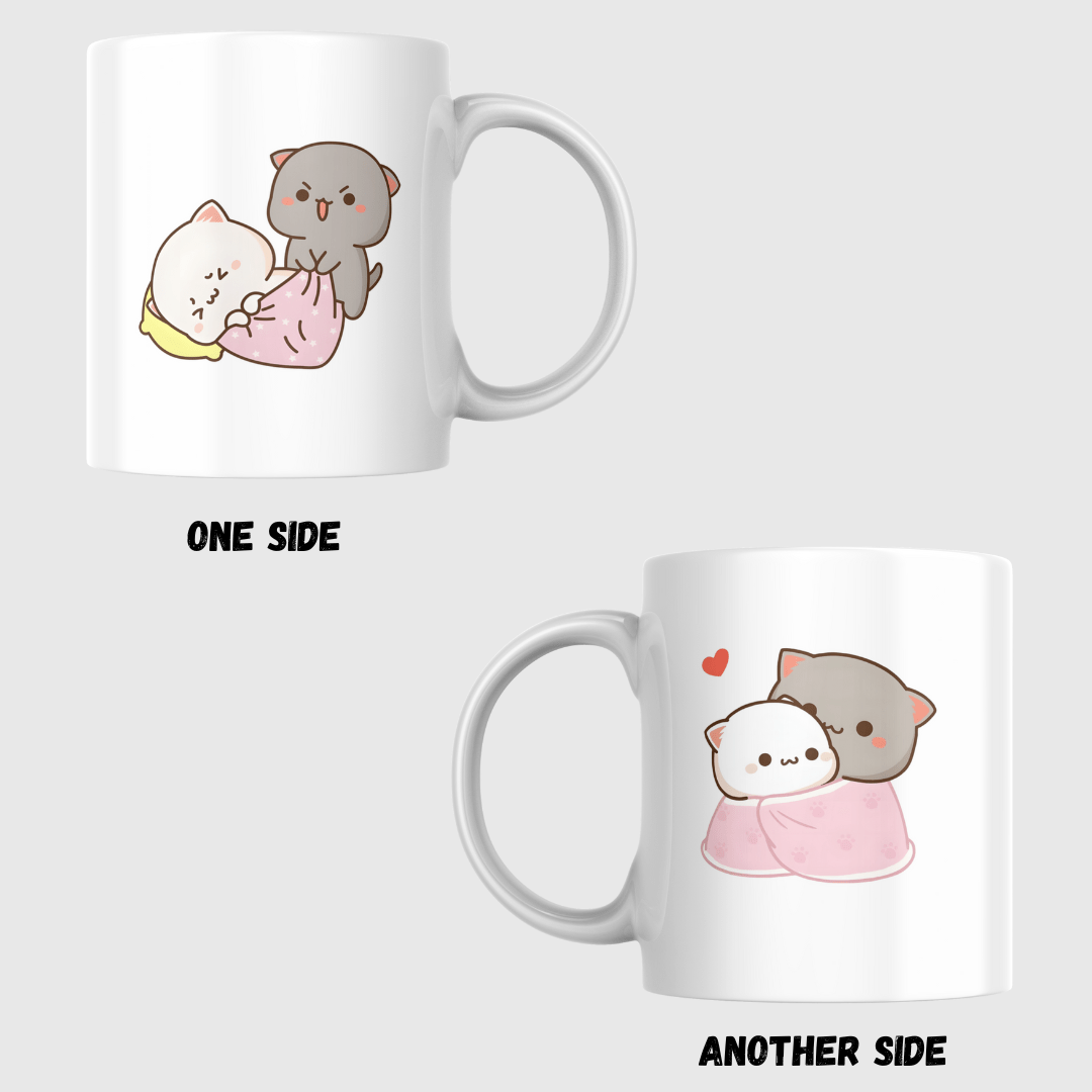 ROMANTIC BUBU DUDU PRINTED MUG - Creazywolfs