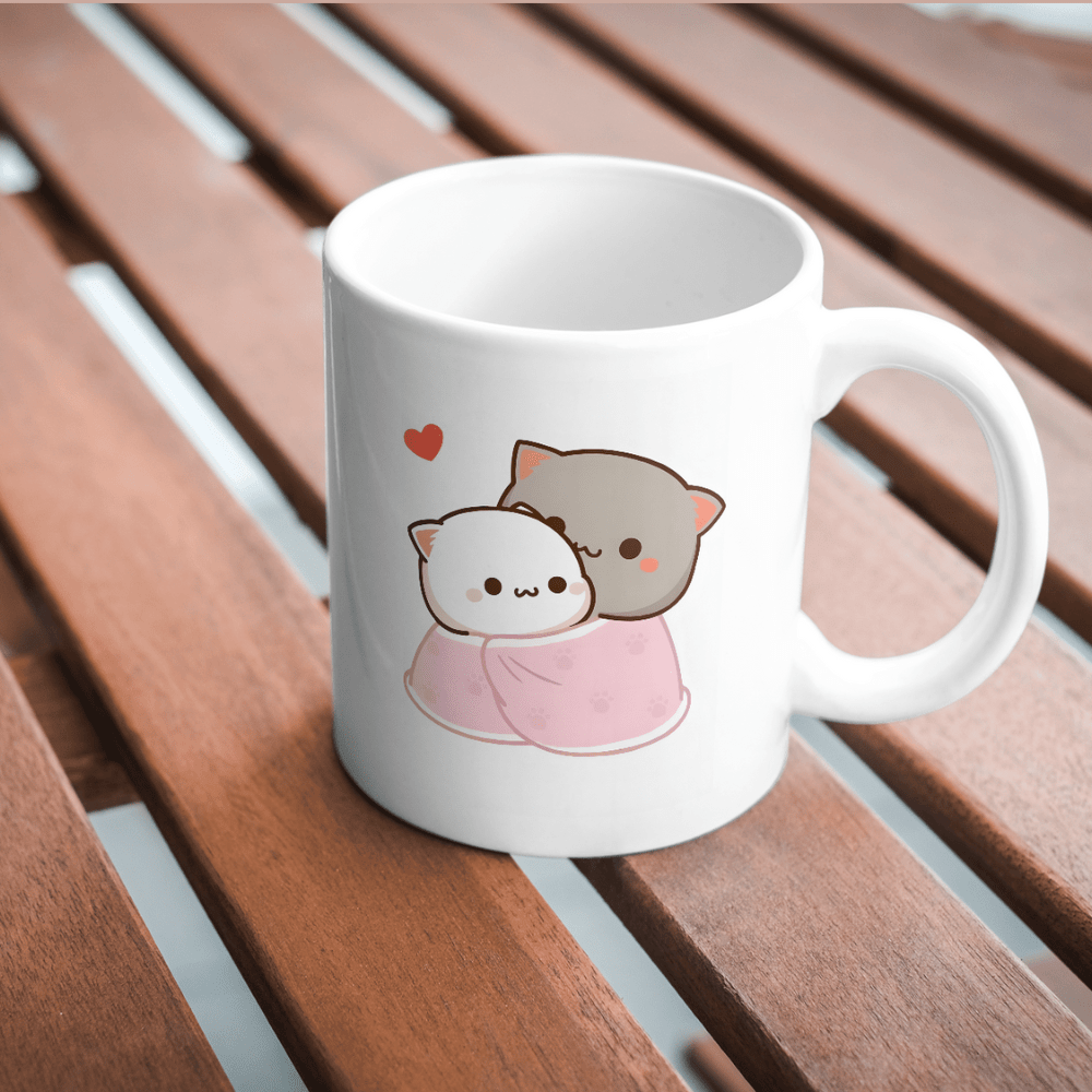 ROMANTIC BUBU DUDU PRINTED MUG - Creazywolfs