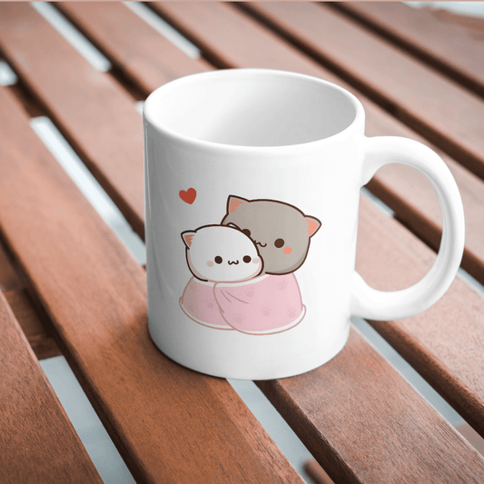 ROMANTIC BUBU DUDU PRINTED MUG - Creazywolfs